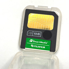 Fujifilm SmartMedia ID 16MB M32P Memory Card For Olympus & Fujifilm Tested 