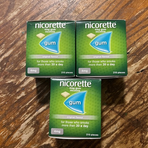 Nicorette 4mg gum nicotine - 4mg,