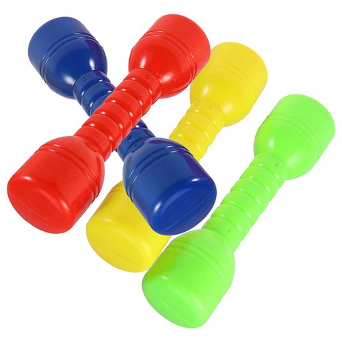 Children exercise dumbbells - children,