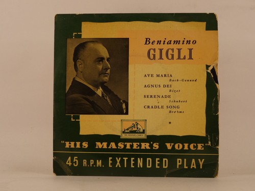 Beniamino gigli ave maria - gigli,