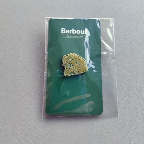 Barbour enamel lapel pin - barbour,