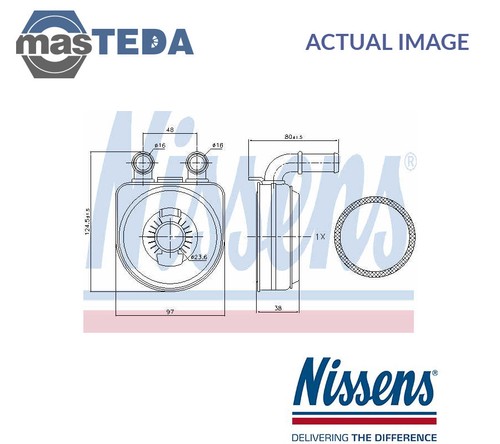 90650 engine oil cooler - 90650,