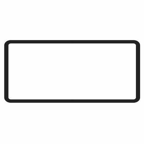 Side window seal - side, slimmer