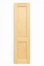 LPD Internal Clear Pine 2 Panel Door Unfinished B Graded Stock