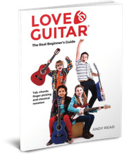 Kids/Child Beginner Guitar Book – Ages 6–12 | Fun Songs + Free YouTube Lessons