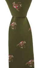 Green Luxury Woven Silk Tie