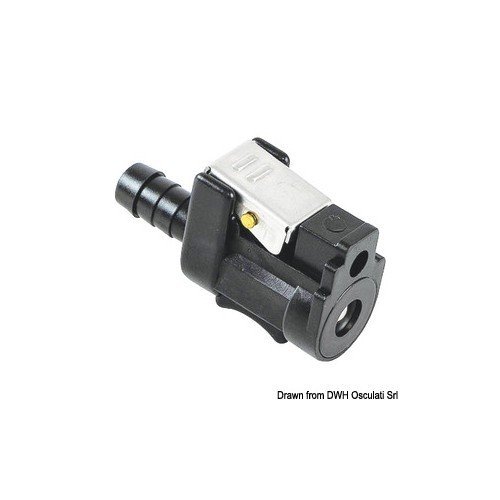 Female fuel connector - connector, for