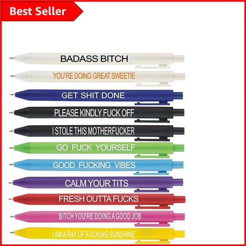 Retractable novelty pen - novelty,