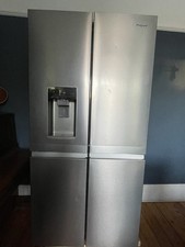 Hotpoint HQ9I MO1L UK Freestanding Side-by-Side American Fridge Freezer