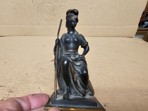 Antique french clock bronze - antique,