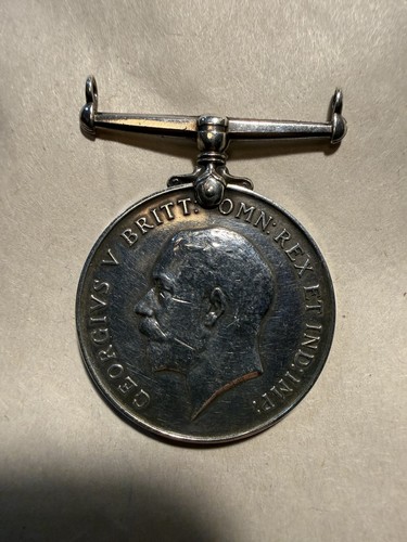 Ww1 silver british war - war, medal