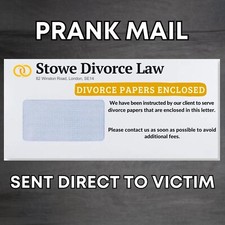Prank Mail Package - Sent
