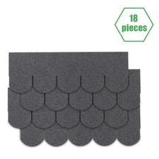 18PCS Tiles Roofing Tiles Asphalt House 2.61sqm Shed Log Cabin Summerhouses UK 