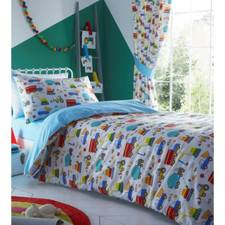 Kids Club Bright Trucks Duvet