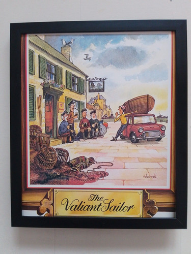 Norman thelwell vintage pub - norman,