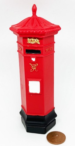 Dolls house miniature post - house,