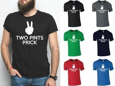 Two Pints Prick B T-Shirt - Funny Scotland Humour Still Game Tee