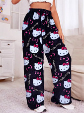 Hello Kitty Black Fleece