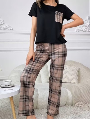 Biscuit plaid ladies - ladies,