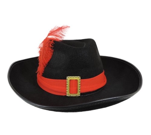 Three musketeers hat costume - three,