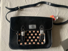 Black Paul Frank over the shoulder messenger bag with Julius print unused