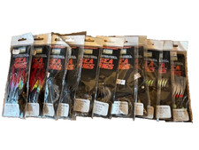 11 x Shakespeare Tidewater Sea Rigs, A Good Variety of  Sea Rigs. Ex-Shop Stock.