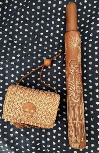 Japanese antique wooden kiseru - antique,