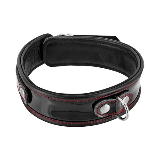 Genuine leather collar fetish - genuine,