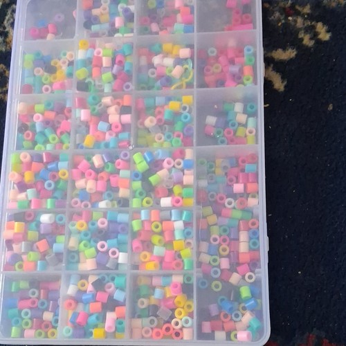 1000 assorted hama beads - 1000, 3