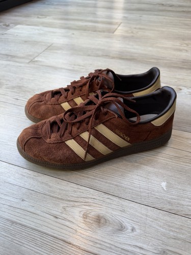 Adidas munchen brown suede - munchen,