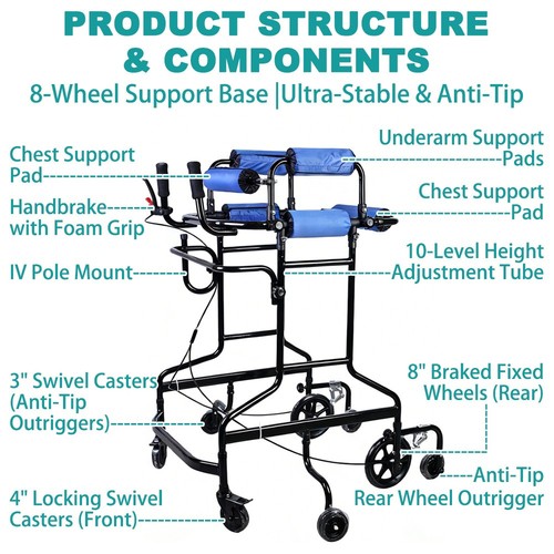 Standing walker for seniors - standing,