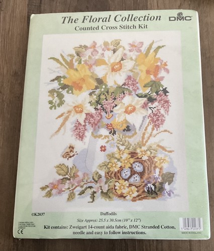 Sealed dmc cross stitch kit - sealed,