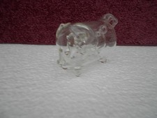 Hand Blown Glass ~ "Pig in a