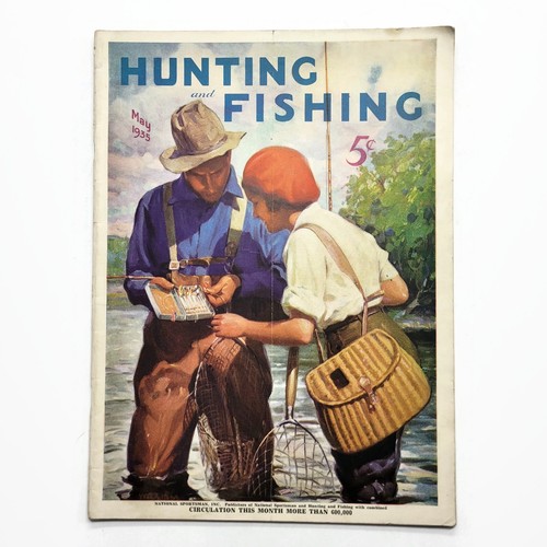 Vintage may 1935 hunting and - hunting,