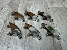 Vintage SONOR Teardrop Tom Drum Spares Lugs Hardware Set Of 6 #OM54