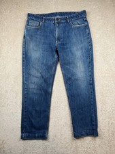 Farah Jeans Mens 36x30 Blue
