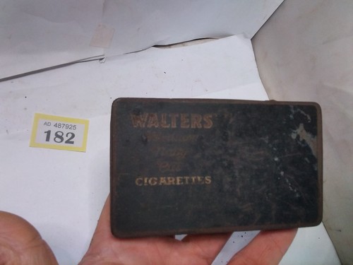 Walters vintage cigarette tin - vintage,