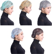 5PCS Lace Underscarf Turban