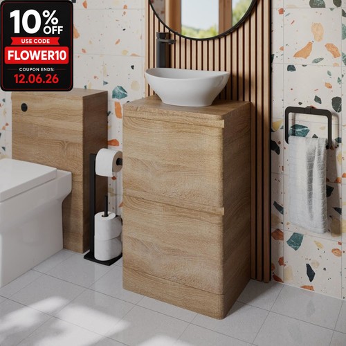 Bathroom cloakroom vanity unit - vanity,