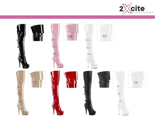 Pleaser platform high - high, heel