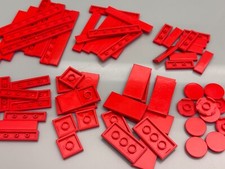 LEGO Smooth Tiles Dark Red