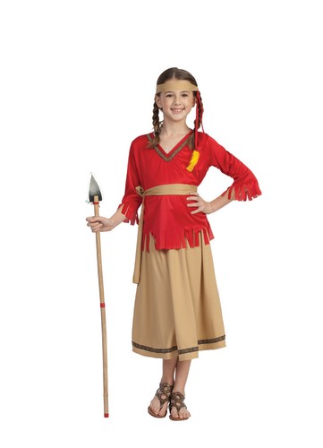 Indian girl costume native - indian,
