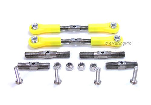 Front rear titanium tie rod - front,