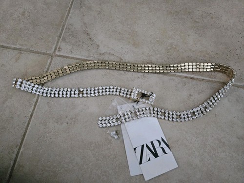 Zara new rhinestone - zara, sparkle