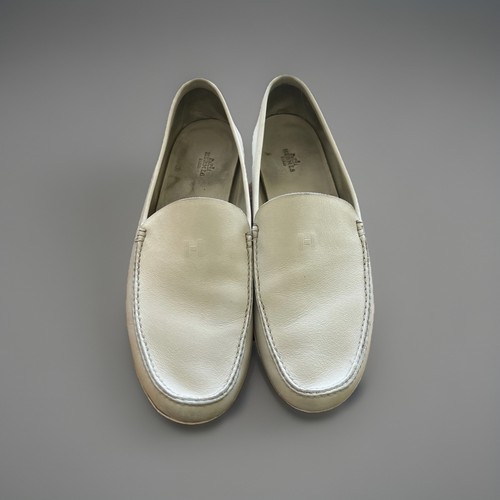 Hermes men white - hermes, leather