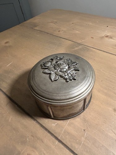 Vintage silver plated metal - silver,