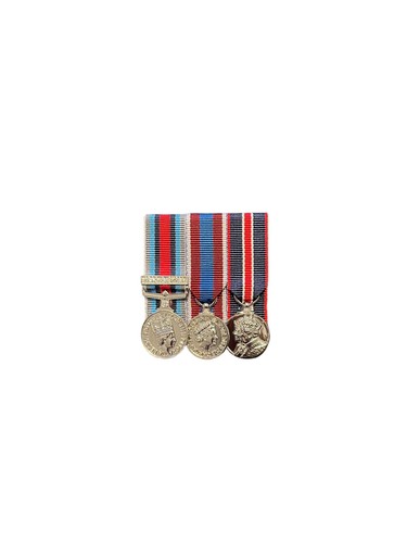 Court mounted miniature - mounted,