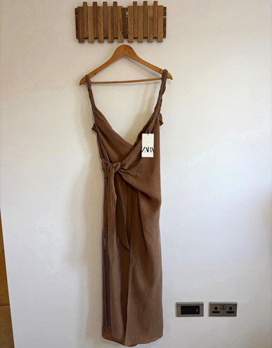 Zara women brown - brown, back