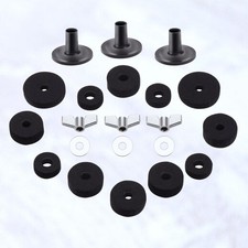 Pcs drum mute pads - pcs,
