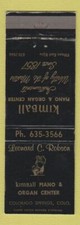 Matchbook Cover - Kimball